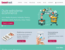 Tablet Screenshot of best.net.pl
